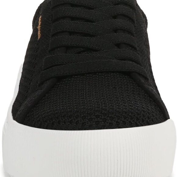 Women's Knit Sneakers Black Size 8.5 Slip-On Recycled Comfortable Lightweight - Picture 2 of 9